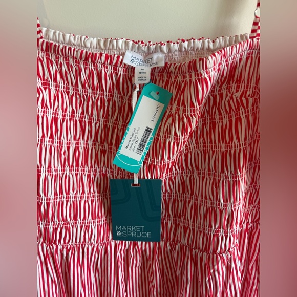 Market & Spruce Alana Poplin Dress - Picture 3 of 4